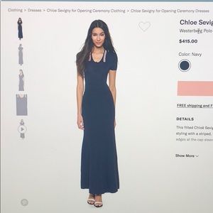 Long. Knit. Opening. Ceremony. Dress. OMG.